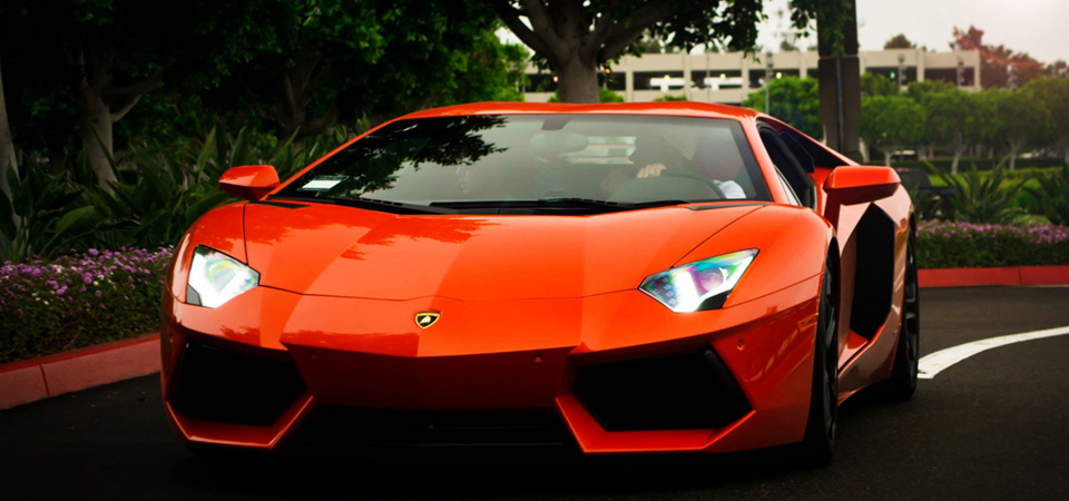 兰博基尼的aventador,lp700-4,橙色,汽车图片壁纸-桌面背景图片-高清